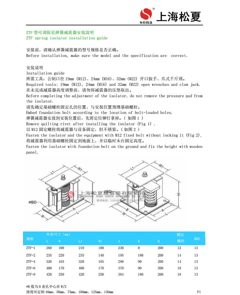 ZTF減震器安裝圖1